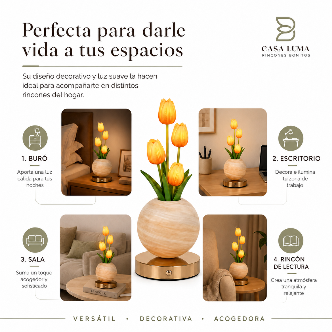 Luma Glow™ | Lámpara decorativa para transformar tu espacio
